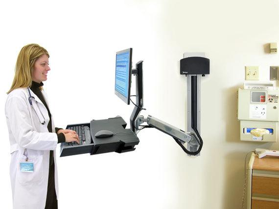 Produktbild Ergotron Sv Sit Stand Combo Arm (Wand, 24")