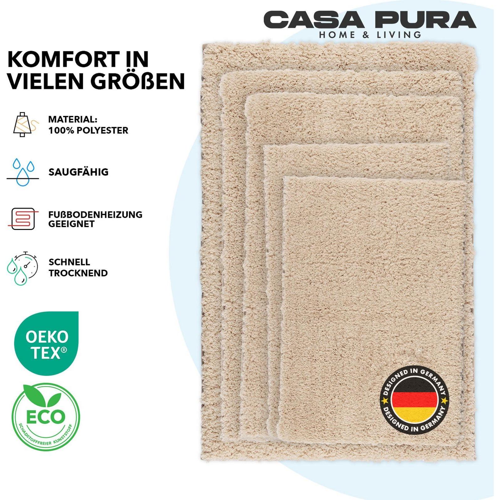 Thumbnail - Casa Pura, Badteppich, SKY Badematte (50 x 60 cm)