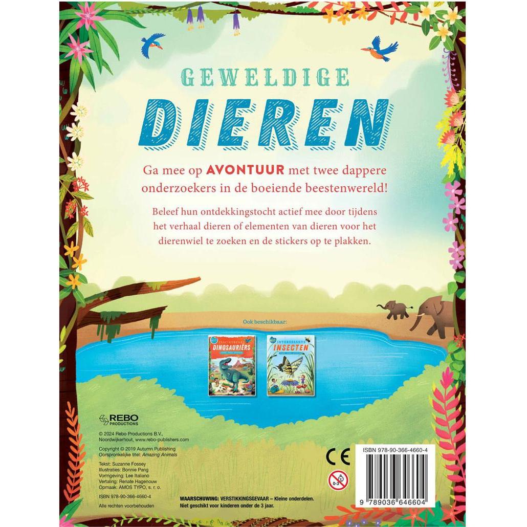 Thumbnail - Rebo, Sticker, Tolle Tieraufkleber