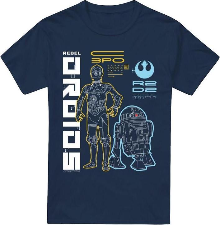 Produktbild Star Wars Rebel Droids TShirt (M)