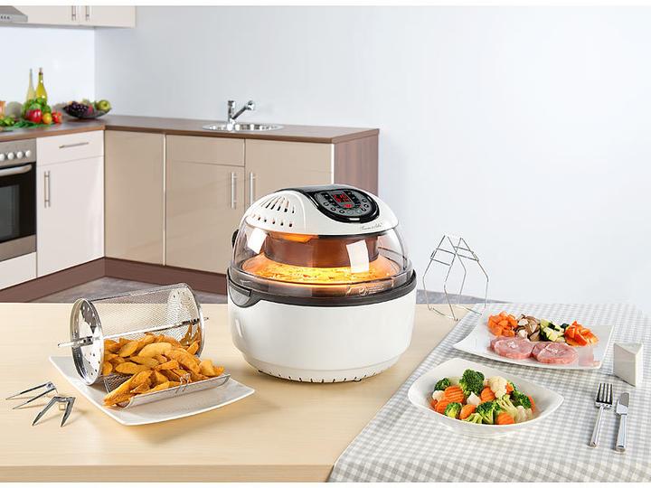 Actual product image Rosenstein & Söhne Digital halogen convection oven, 6 programs