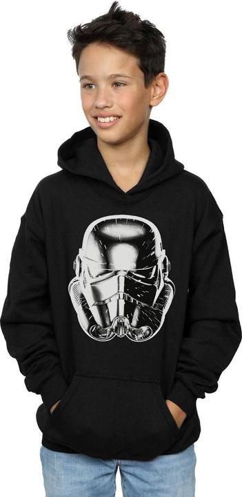 Immagine prodotto Star Wars Stormtrooper Warp Speed Helmet Felpa con Cappuccio Ragazzi (140, 146)