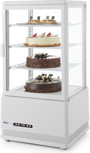 Actual product image Hendi Arctic top refrigerated display case (68 l)