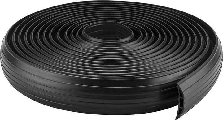 Immagine prodotto Multibrackets Canalina portacavi per piano 60x10000, PVC, nero (Tubazione, 1000 cm)