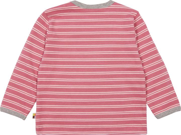 Immagine prodotto loud + proud Camicia a maniche lunghe a strisce malva (62, 68)