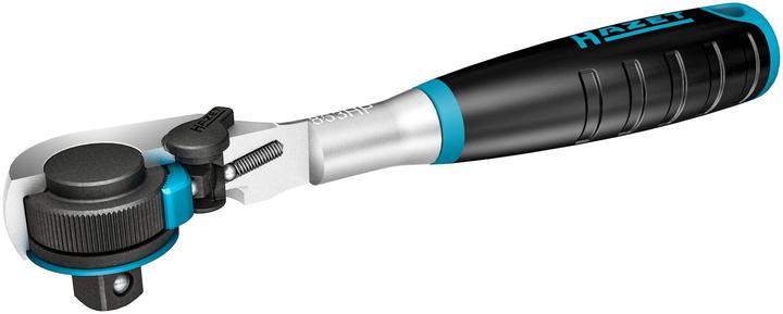 Image du produit HAZET Cliquet réversible à denture fine HiPer 863HP ∙ Carré massif 6,3 mm (1/4 pouce) (1/4")