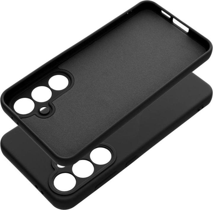 Produktbild OEM Back panel cover SILICONE case for SAMSUNG S24 FE black (Samsung Galaxy S24 FE)