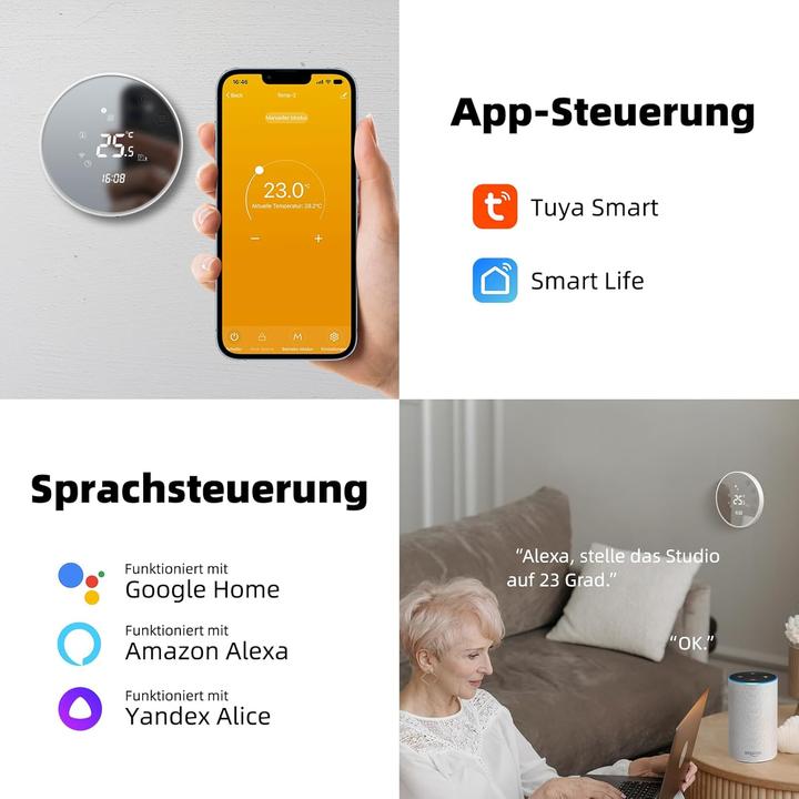 Image du produit Beok controls TGR86WIFI-WP