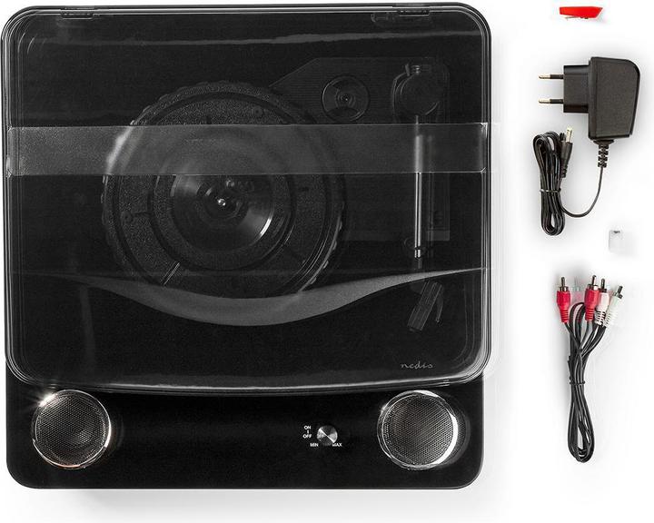 Immagine prodotto Nedis Giradischi, Altoparlanti 18W, Bluetooth, Porta di memoria USB (Manuale)