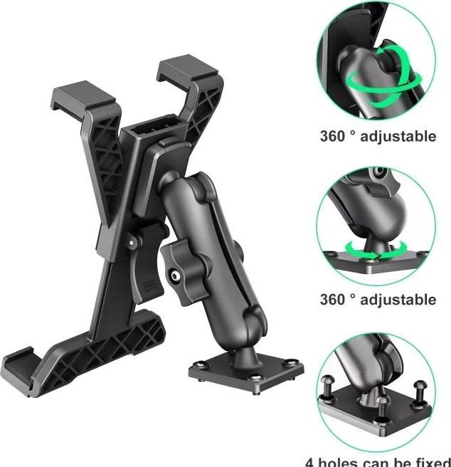Produktbild MU Classic Tablet Halterung mit Schraubmontage für Armaturenbrett & Wand