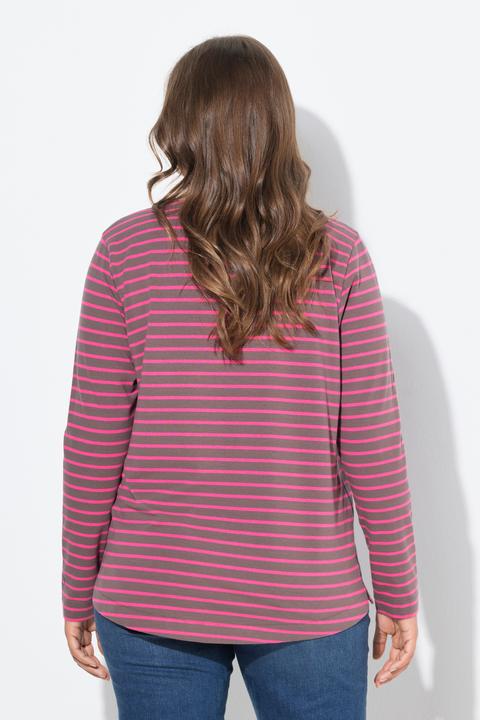 Actual product image Laurasøn Striped Crew Neck Shirt (44, 46)