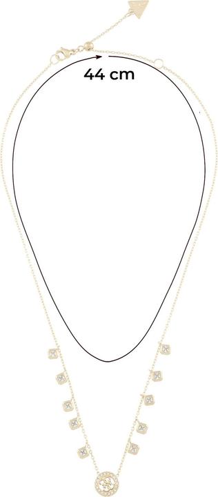Immagine prodotto Guess Jewellery JUBN04155JWYGT-U Collier Goudkleurig (Metallo, Vetro (di orologio))