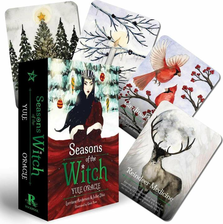 Produktbild Seasons of the Witch: Yule Oracle: 44 Gilded Cards and 144-Page Book