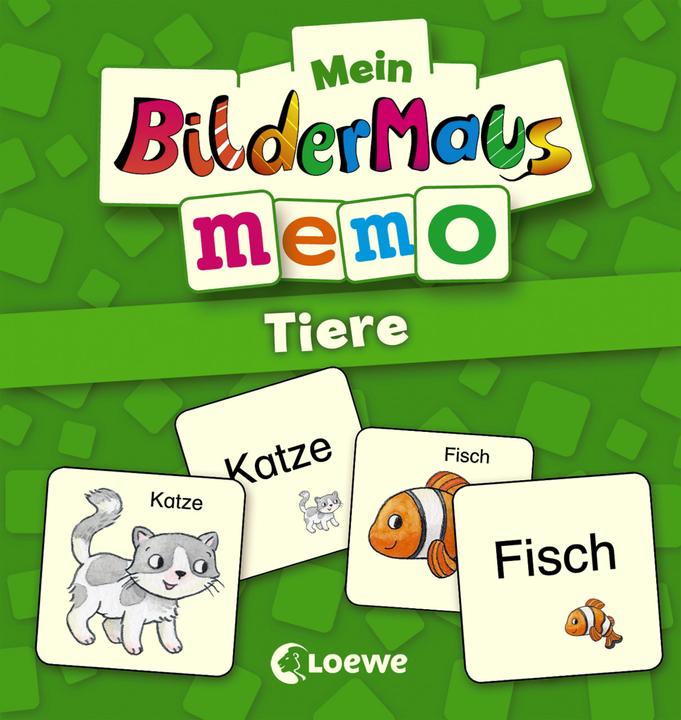 Image du produit Mon mémo souris illustré - Animaux (Allemand)