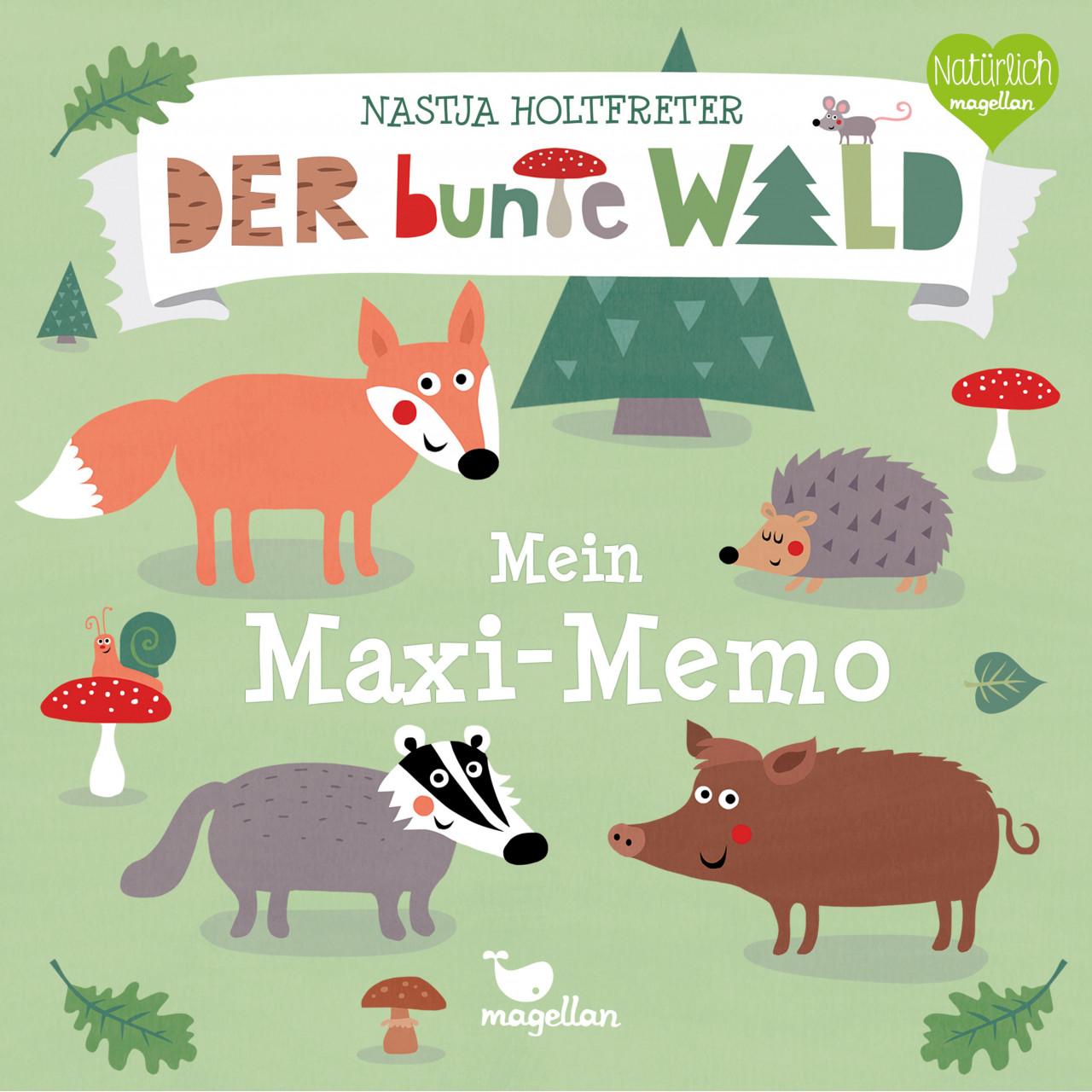 Magellan Der bunte Wald - Mein Maxi-Memo (Deutsch)