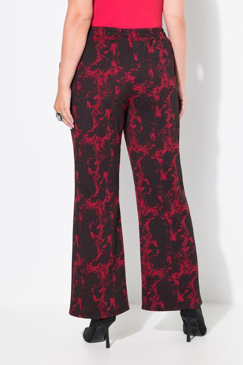 Produktbild Miamoda Jerseyhose, Allover-Muster, Elastikbund (56)