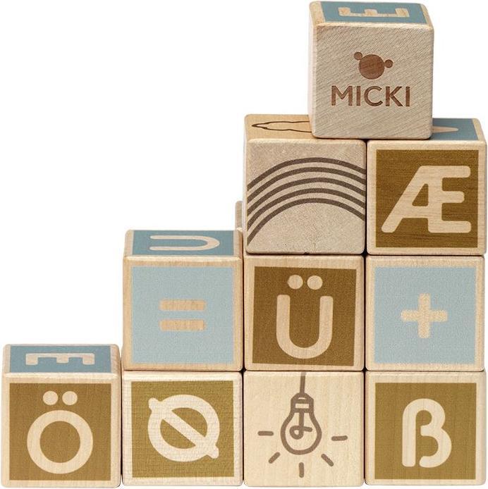 Produktbild Micki Buchstabenklötze 36 Stk.
