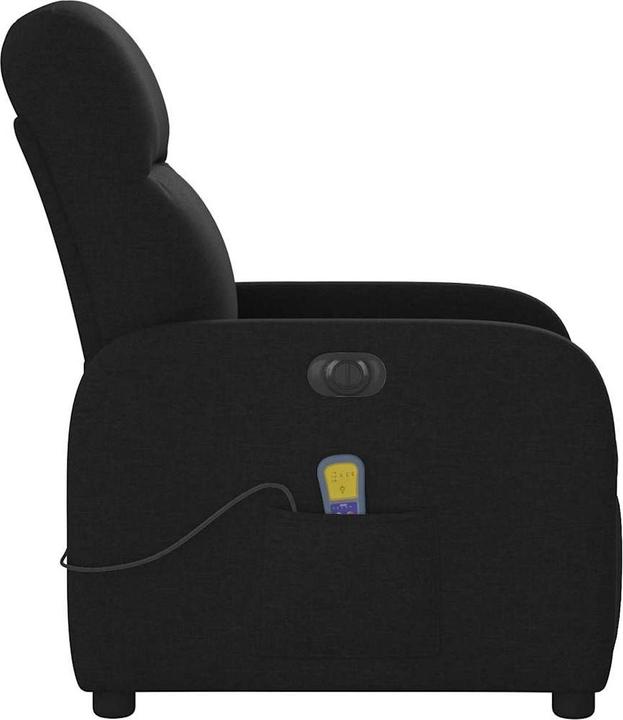 Immagine prodotto vidaXL Sedia da massaggio elettrica in tessuto nero