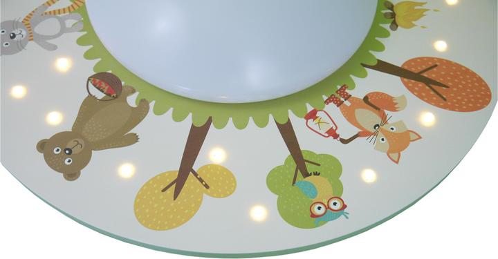 Produktbild Niermann Stand By Deckenlampe Waldtiere 1x E27 (E27)