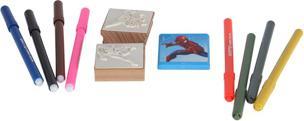 Immagine prodotto Set di timbri Spiderman 11 pezzi