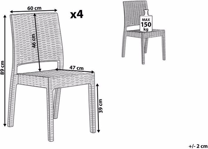 Produktbild Beliani Fossano