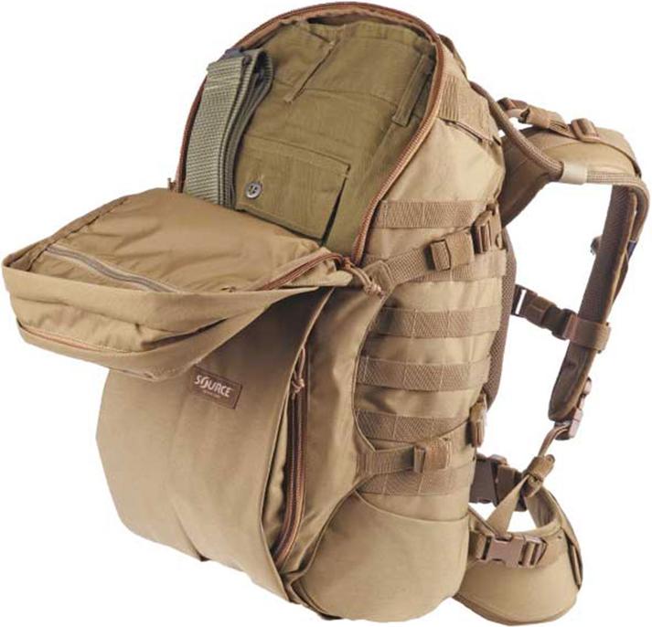 Actual product image Tactical Gear Double-D Backpack Outdoor Backpack (45 l)