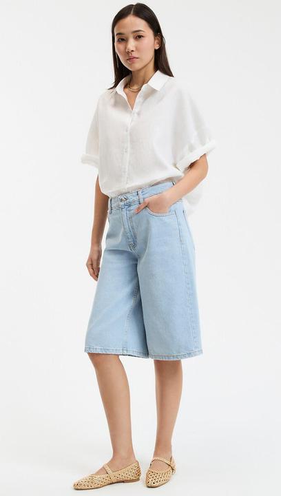 Immagine prodotto La Redoute Collections Leinenhemd mit weiten Ärmeln und Ellenbogen Signature (XL)