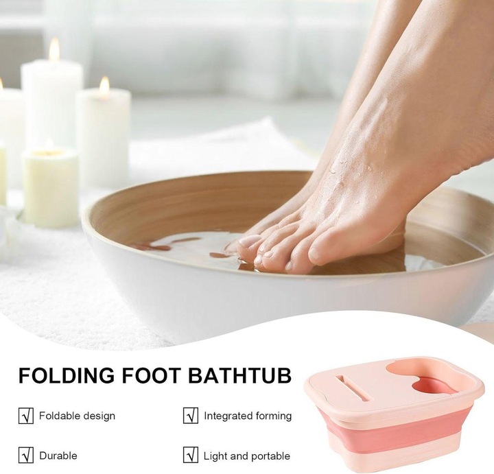 Actual product image König Design Faltbare Fussbadewanne Fussmassage Fussmassagegerät Fussbad Spa Pediküre 21 Liter