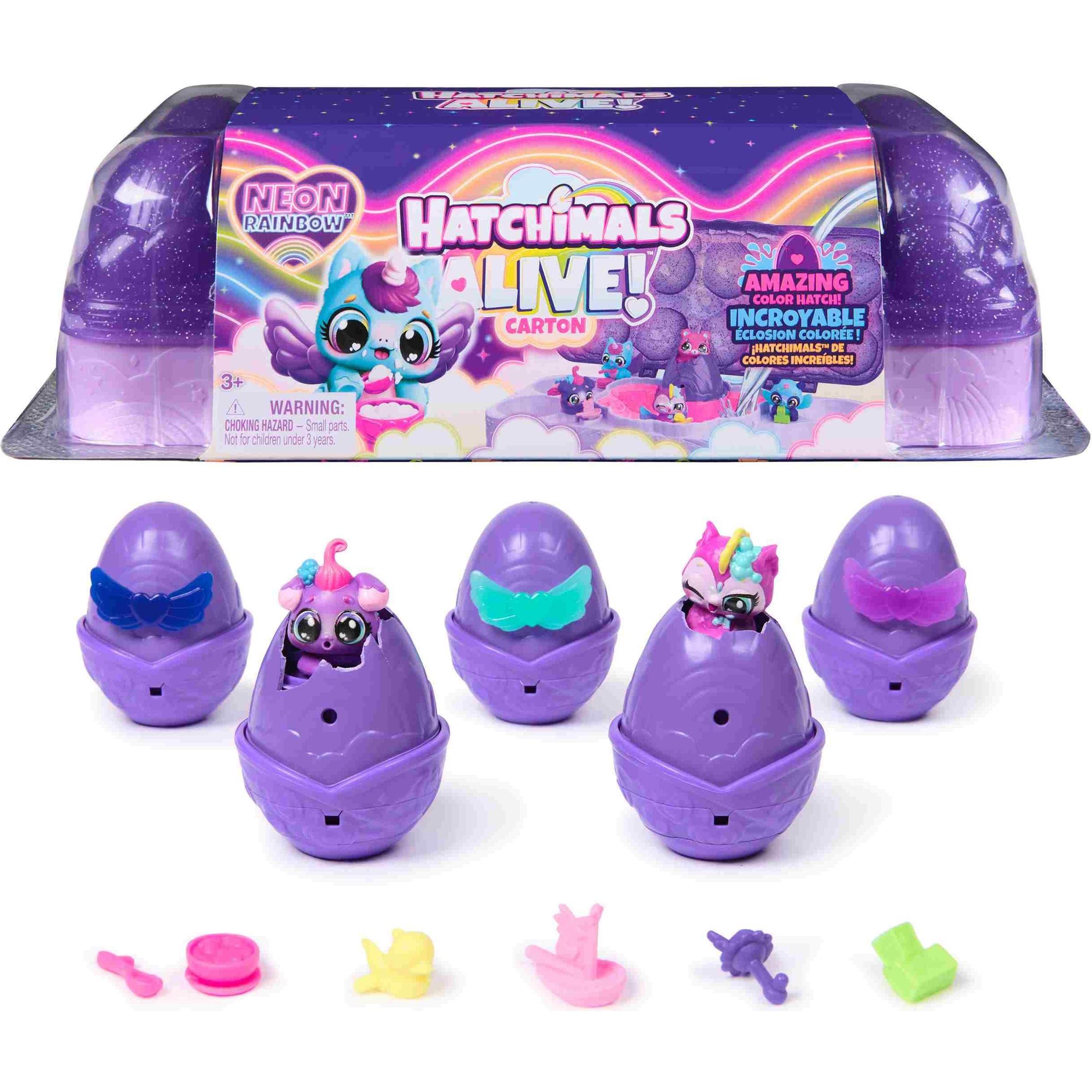 Hatchimals EGG COL Neon Rainbow Carton GML