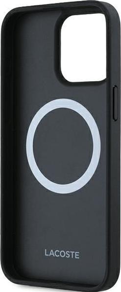 Produktbild Lacoste LCHMP15LPIGV iPhone 15 Pro 6.1" granatowy/navy hardcase Monogram Vintage Logo MagSafe (Apple iPhone 15 Pro)
