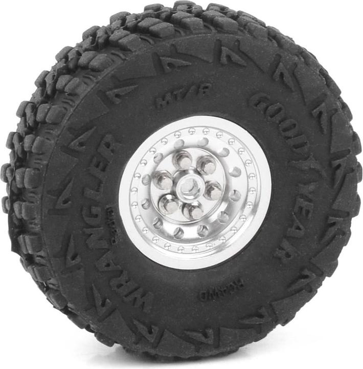 Actual product image Rc4Wd Rims Ultra Beadlock, aluminum 0.7, 4 pieces