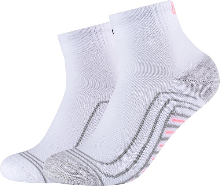 Skechers Unisex Basic Cushioned Quarter 2p