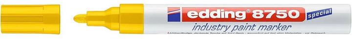 Actual product image Edding Paint Marker 8750 (Yellow, 2 mm, 1 x)