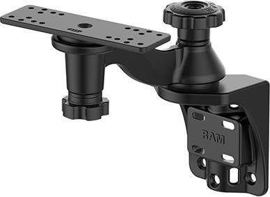 Immagine prodotto RAM Mounts Supporto a braccio oscillante verticale da 6" per ecoscandagli e plotter
