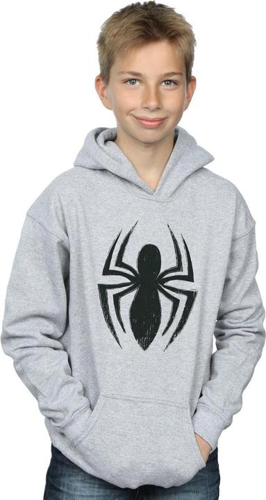 Immagine prodotto Spider-Man Ultimate Spider Logo Felpa con Cappuccio Ragazzi (152, 158)