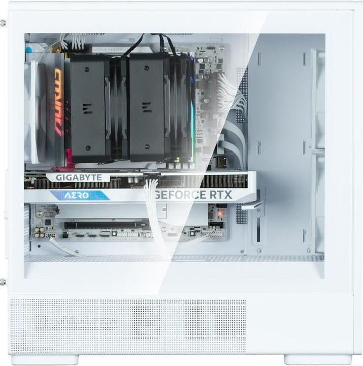 Actual product image Zalman P10 NAMU White Micro-ATX Mini Tower, 120 mm Fan x3 (mATX, Mini-ITX)