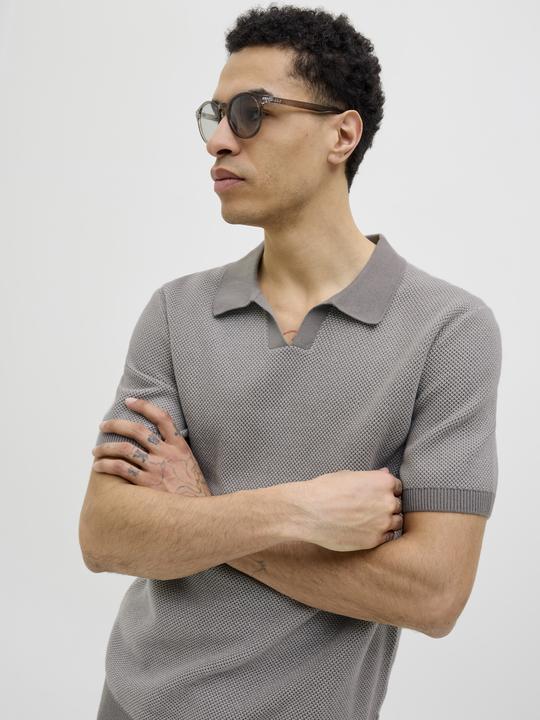 Produktbild Jack & Jones Einfarbig Strickpullover Strickpullover (L)