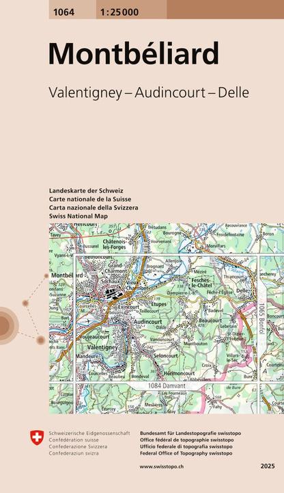 Actual product image LANDSCAPE 1:25 000 - Normal sheet