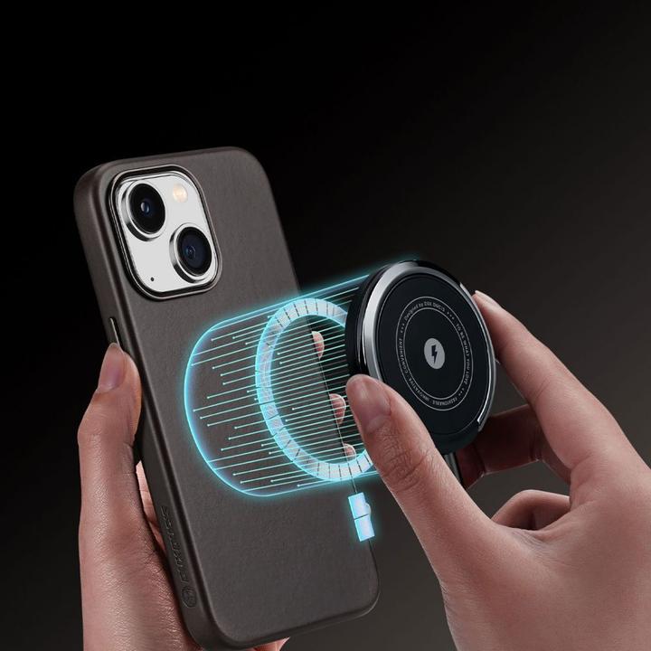 Actual product image Dux Ducis Naples Series Genuine Leather Case (Apple iPhone 14)