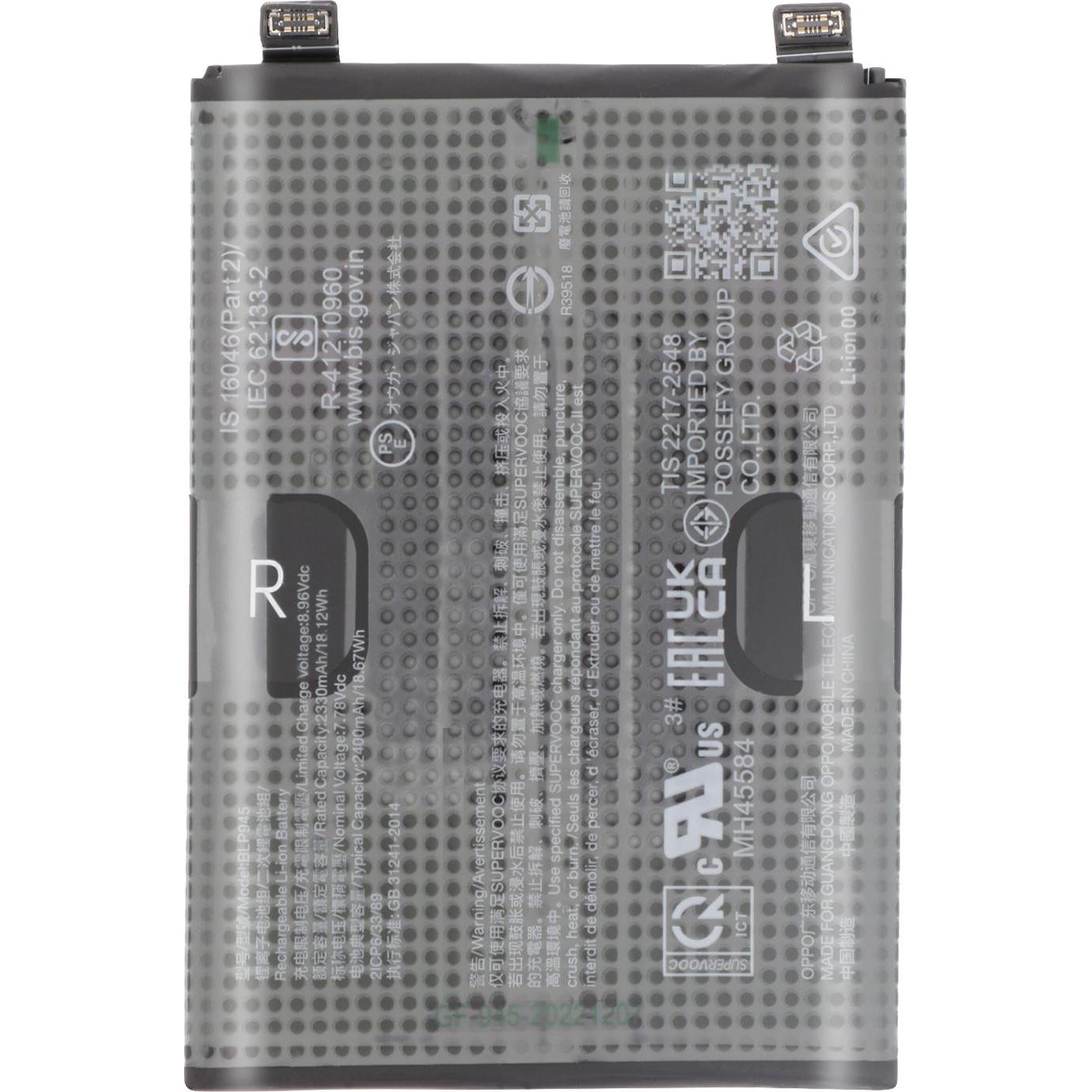 Thumbnail - OnePlus 4800mAh Austausch-Akku, Modell BLP945, Smartphone Akku