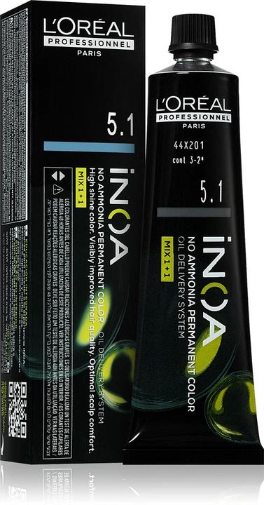 Produktbild L'Oréal Professionnel INOA No Ammonia Permanent Color 60g 51 (51)