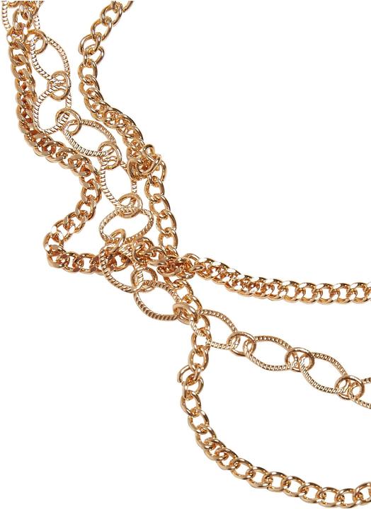 Actual product image Urban Classics Indiana Plate Necklace (40% zinc, 10% plastic, 50% iron)