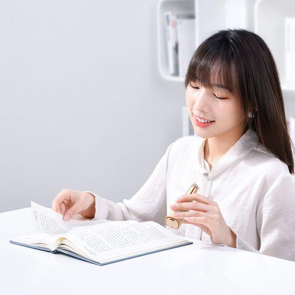 Actual product image Baseus Square Tube Mini Handheld Fan