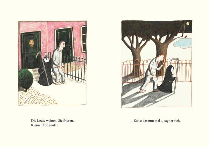 Produktbild Der Besuch vom kleinen Tod (Deutsch, Kitty Crowther, 2011)
