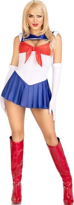 Actual product image Leg Avenue Kostãoem Sexy Sailor Multicoloured S (S)