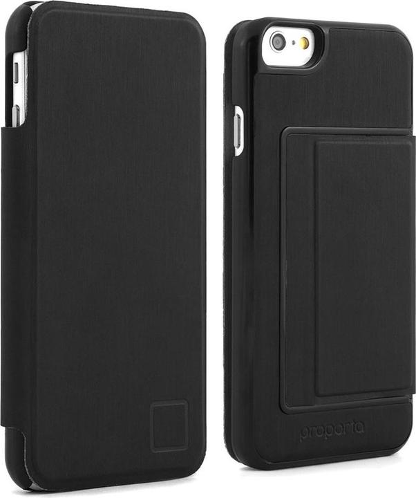 Immagine prodotto Proporta Custodia Folio per iPhone 6/6S (4.7") Nero (Apple iPhone 6)