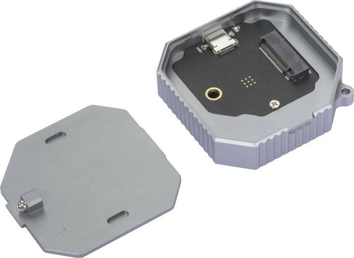Actual product image Renkforce RF-M2E-200 M.2-Festplatten-Gehäuse USB-C®, M.2 SATA, M.2 PCIe NVMe M. (M.2 2230)