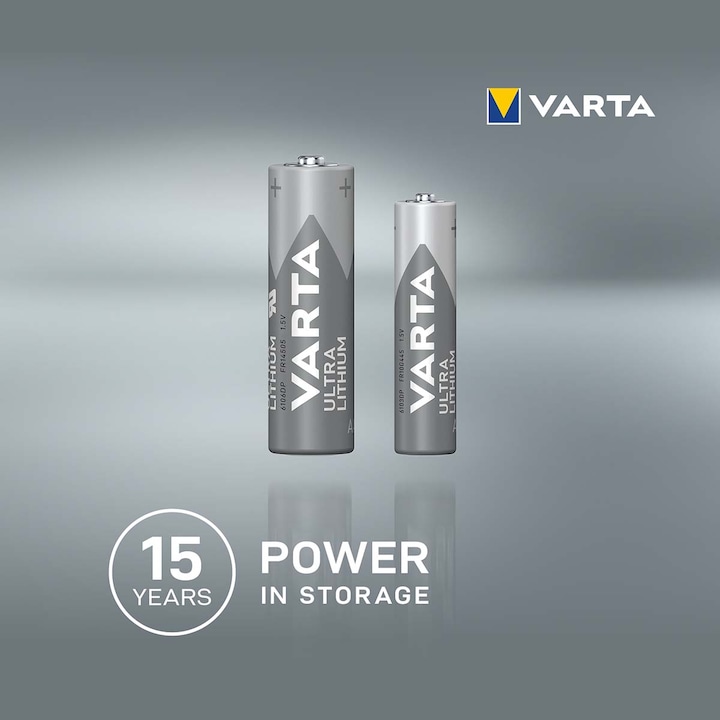 Productafbeelding Varta ULTRA Lithium (4 Pcs., AAA, 1100 mAh)