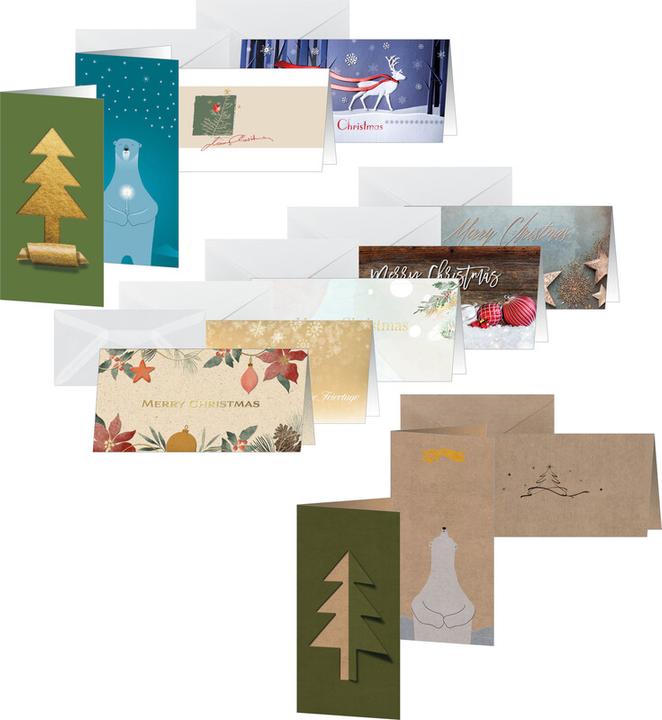Produktbild Sigel Weihnachtskarten-Set (10 Stk.)
