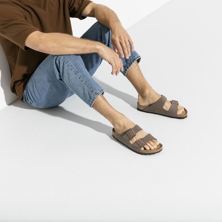 Actual product image Birkenstock Arizona Birko-Flor Nubuck Normal (44)